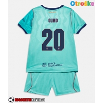 Otroške Nogometnih dresov Barcelona Dani Olmo #20 Tretji 2026-27 Kratki rokavi (+ hlače)